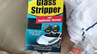 Will Glass Stripper Remove Water Spots? 