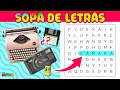 10 TECNOLOGÍAS que se quedaron OBSOLETAS 📀📼📹📺🔎 | SOPA de LETRAS | 👀⏰ PUPILETRAS | Mente Ágil | Nº 17