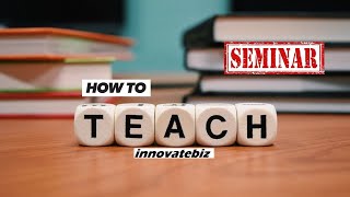 Ενημέρωση για την Επιδοτούμενη Επιμόρφωση της Innovatebiz σε συνεργασία με το Σχολείο Διδακτικής