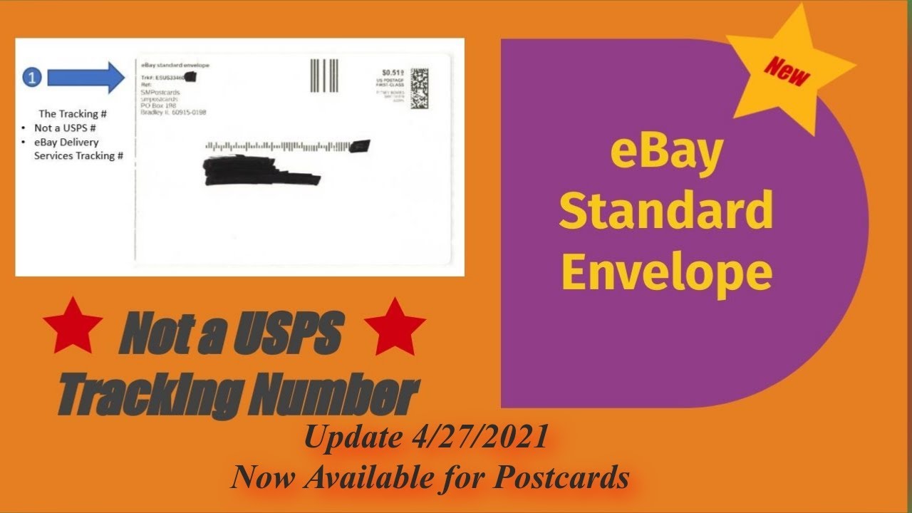 ebay standard shipping envelope