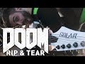 Doom OST - Rip & Tear Guitar Cover - Andrew Baena & Paul Ozz