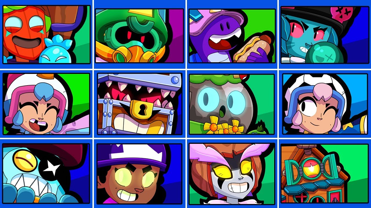 All Skin Icons In Brawl Stars  Made By Gonzaleonel.m 