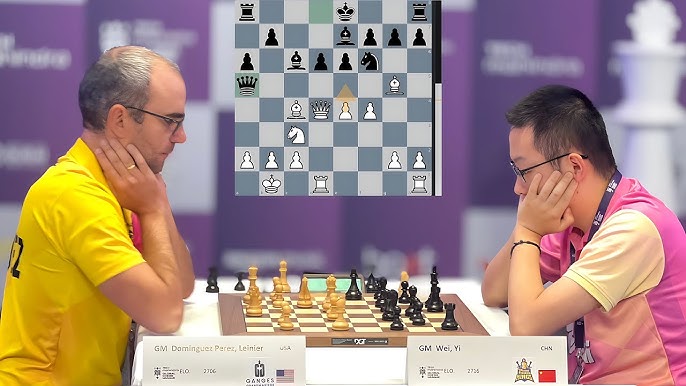 Richard Rapport and Radosław Wojtaszek after the tie-breaks of the FIDE  Grand Prix 2022 