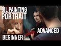 Oil Painting Portrait - Techniques for Beginners and Advanced Step by Step - Tutorial  Demonstration