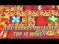 ⚡⚡⚡TOP TEN WINS: Zeus Unleashed Slot & Kronos Unleashed Slot⚡⚡⚡