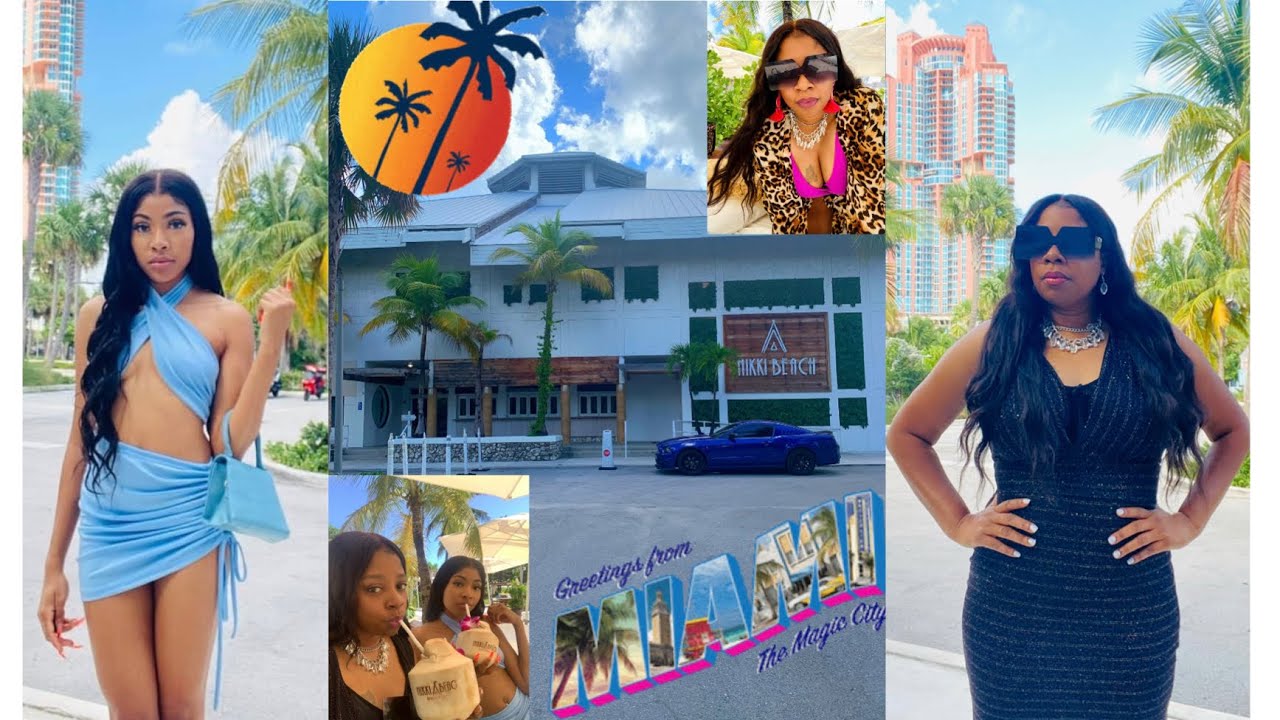 🏝 Nikki Beach Club Miami Travel Vlog 🧉 YouTube