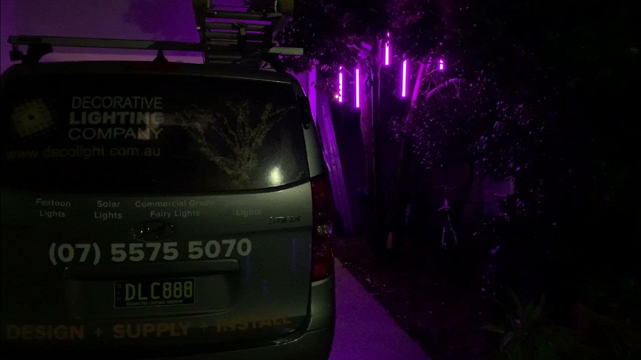 JUL21 RGB Tubes by Decorative Lighting Company Australia DEMO SETUP