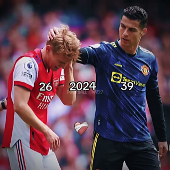 Odegaard and Ronaldo🤝❤️‍🩹 #football #capcut #shorts