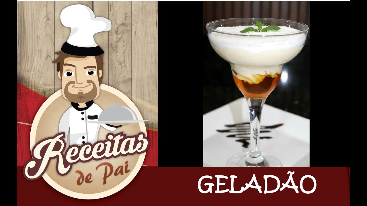 RECEITA GELADÃO SIMPLES #26 Receitas de Pai