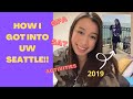 How I Got Into UW Seattle as an Out of State Student: High School Stats + Application