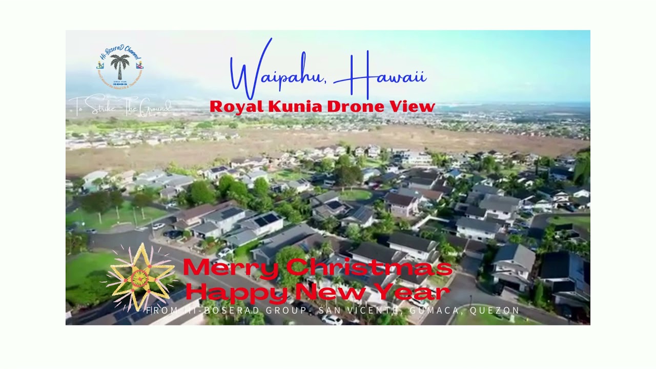 Hi-BoseraD@Royal Kunia, 🤙Hawaii, Drone View