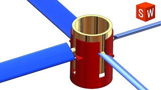 Turbine Blade Rotating Mechanism in Solidworks by Cad knowledge 262 views 2 months ago 22 minutes