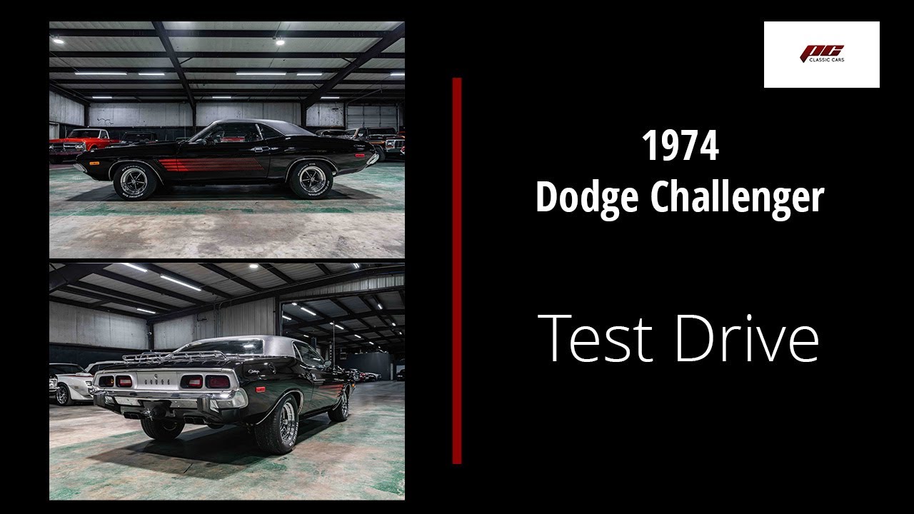 1974 Dodge Challenger Test Drive Review | PC Classic Cars - YouTube