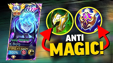 You Will NEVER die from MAGIC Damage Again | SOLO ranked XBORG 2024 MLBB pro Gameplay #052