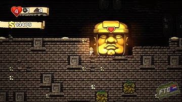 FTG Gameguide: Spelunky: How to Defeat Olmec for the "Made It" Achievement!