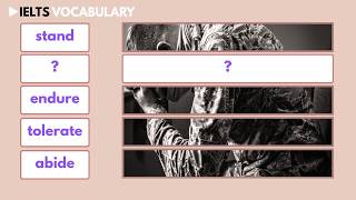 Which WORD is a synonym for all these words? – IELTS Vocabulary