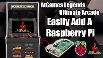 Easily Add A Raspberry Pi To The AtGames Legends Ultimate Arcade