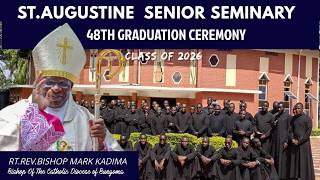 AMANI MEDIA TV #live  | ST.AUGUSTINE  SENIOR SEMINARY MABANGA - 48TH GRADUATION CEREMONY