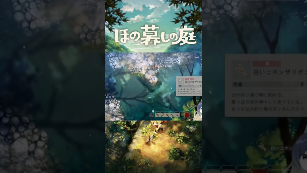 【 ネタバレ注意】神々しく光る辻の釣り場のヌシ ホワイトザリガニとの思ひ出 #ほの暮らしの庭