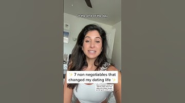 7 non negotiables that changed my dating life #datingadvice