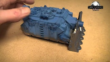 Ultra Marines Vindicator ~ Progress # 1