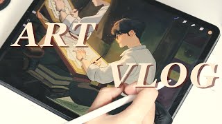  Chill Day In My Life And Ghibli Painting Art Vlog