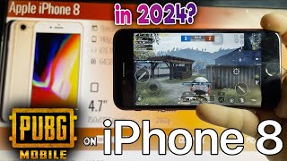 iPhone 8 in 2024? | 'PUBG MOBILE' Game Test? (PLAYABLE SETTINGS?) (iOS 16.7.7)