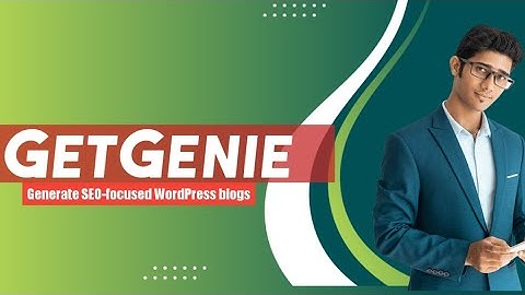 Generate SEO-focused WordPress blogs and product descriptions with AI - GetGenie