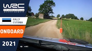 Shakedown ON-BOARD Neuville - WRC Rally Estonia 2021