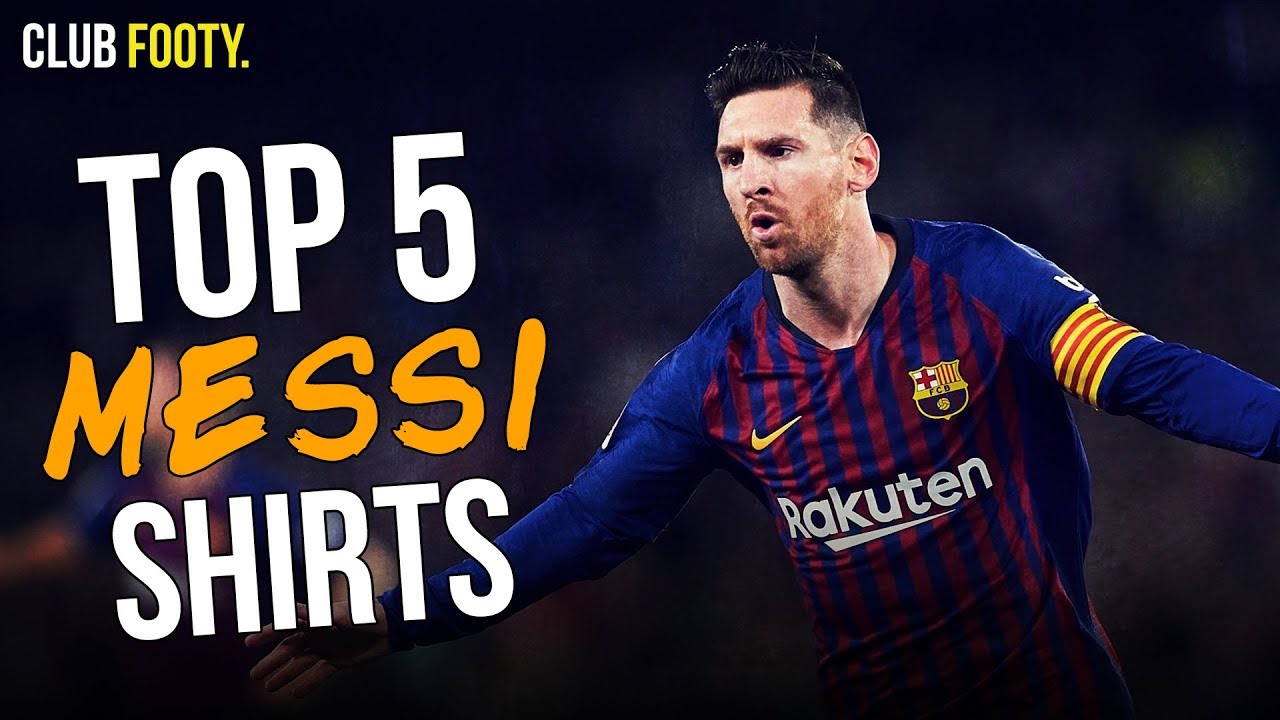 messi in barcelona jersey