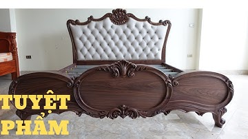 Gỗ Óc Chó | Tuyệt Phẩm Giường Tân Cổ Điển Dành Cho Tất Cả Mọi Người | Photi Furniture