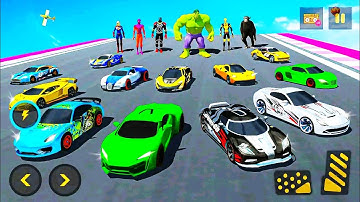 Car Game Ramp Car Stunts - Android Ios Gameplay