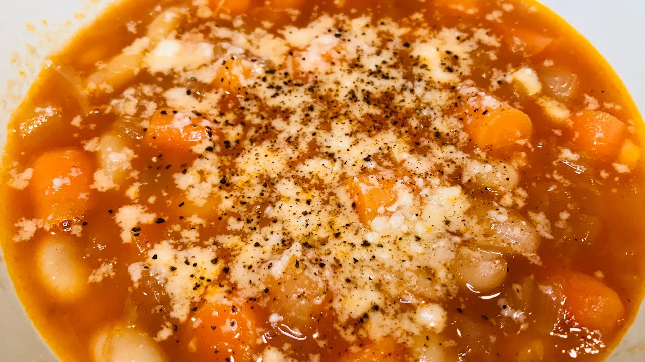 Tuscan White Bean & Carrot Soup YouTube