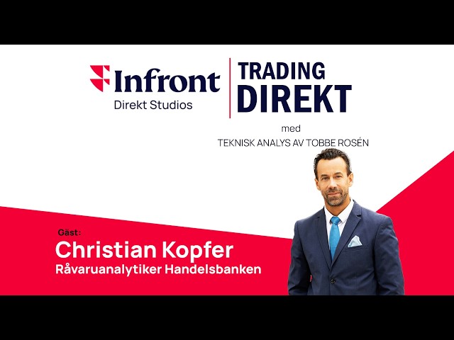 Trading Direkt 2026-03-06 | Christian Kopfer med råvarufokus, Tobbe med teknisk analys
