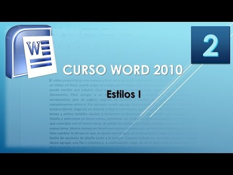 Cómo acceder y controlar los estilos en Microsoft Word - Video