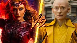 Scarlet Witch VS Ancient One  Who is More Powerful? | BATTLE ARENA | MCU