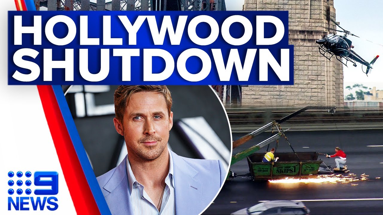 ⁣Sydney Harbour Bridge reopens after Ryan Gosling’s epic stunt | 9 News Australia