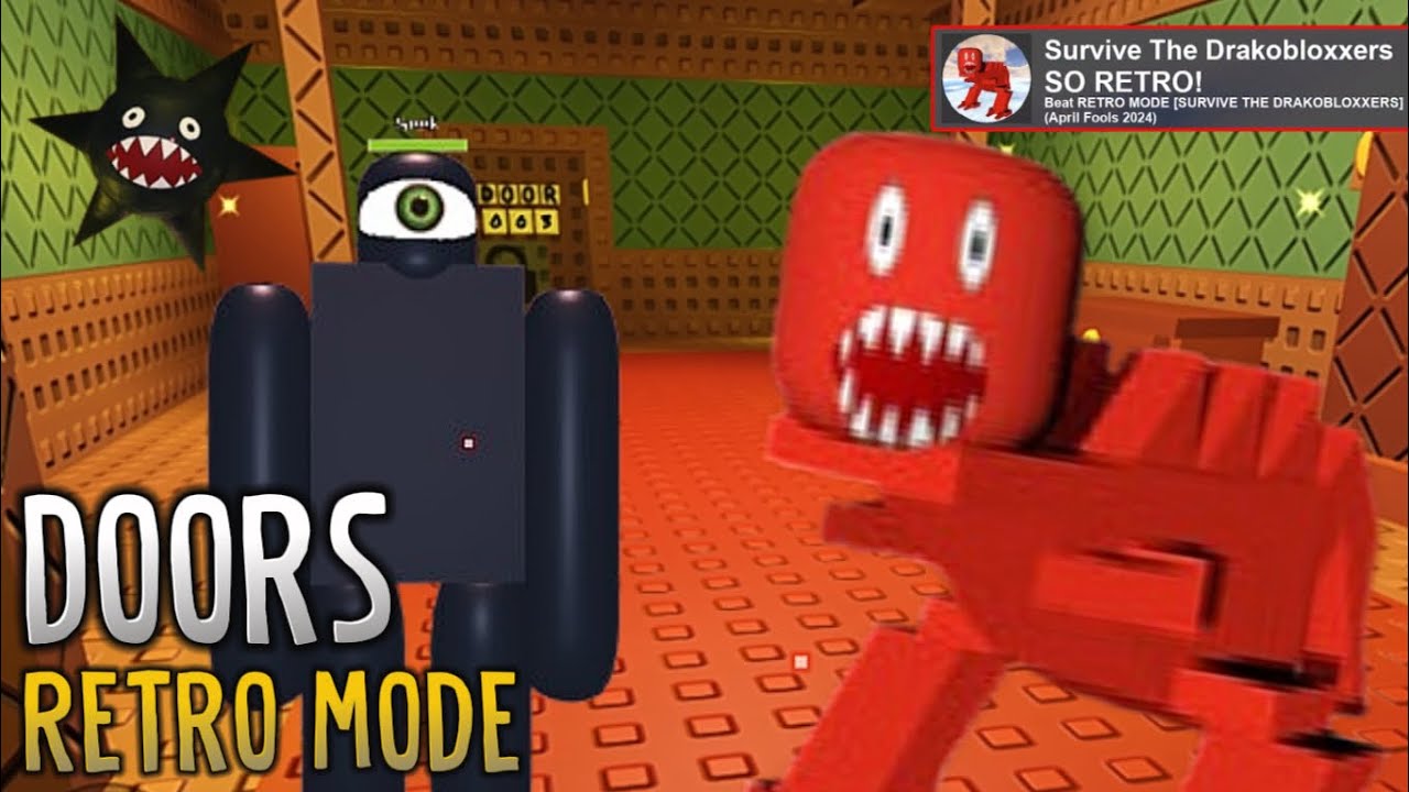ROBLOX DOORS RETRO MODE (Full Walkthrough) YouTube