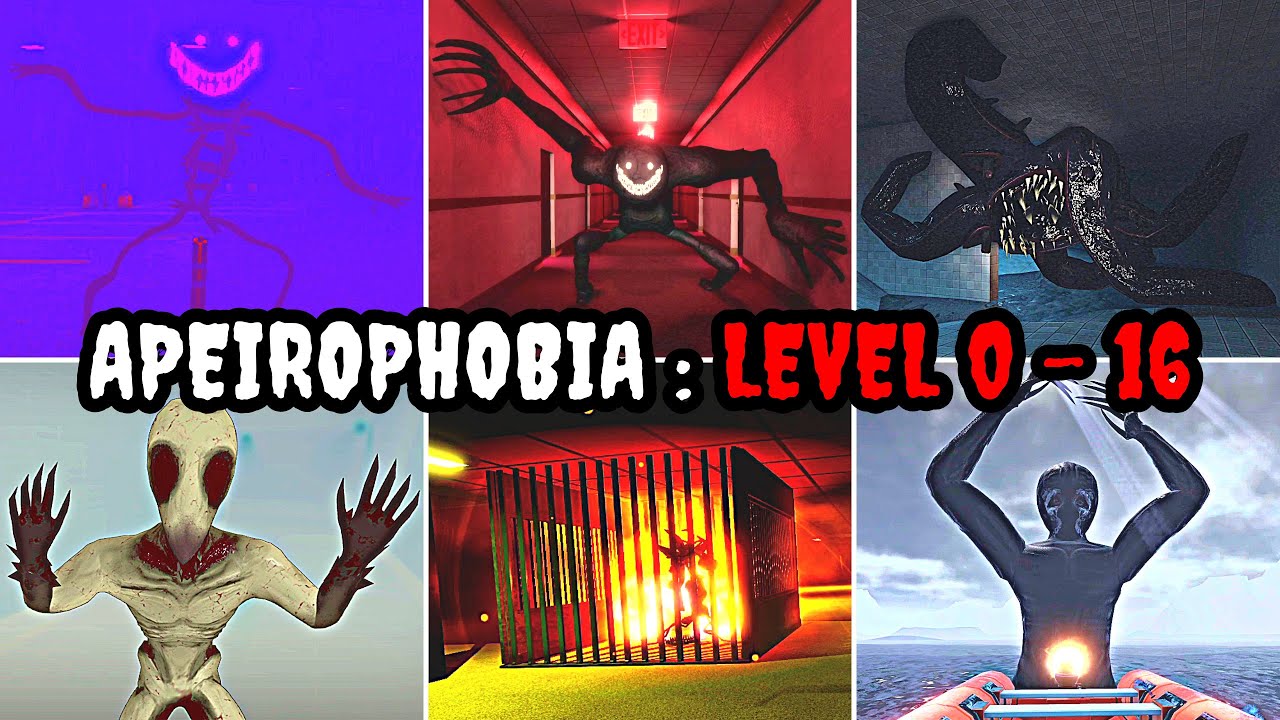 Apeirophobia - Level 13 to 16 (Full Walkthrough) - Roblox 