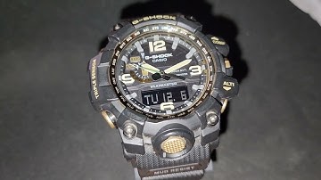 CASIO MUDMASTER GWG 1000 G SHOCK STICKY BUTTONS NOT WORKING PROBLEM EXPLANATION REPAIR SOLUTION