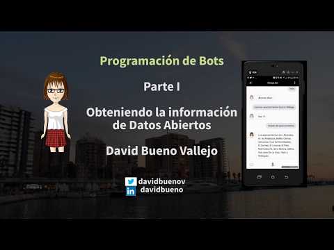 Programación de Bots (Parte I). Obteniendo información de Datos Abiertos
