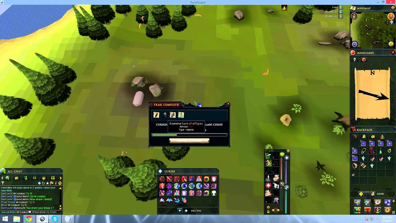 Treasure Trails Rewards Day 6 Sack of Effigies YouTube