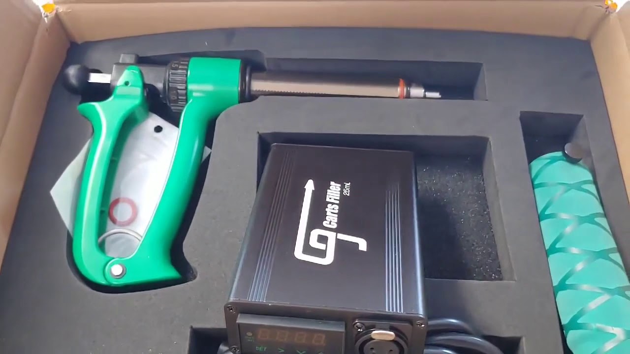 THC Distillate Oil Filling Gun YouTube