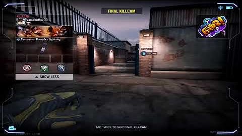 Concussion Grenade Killcam doesn