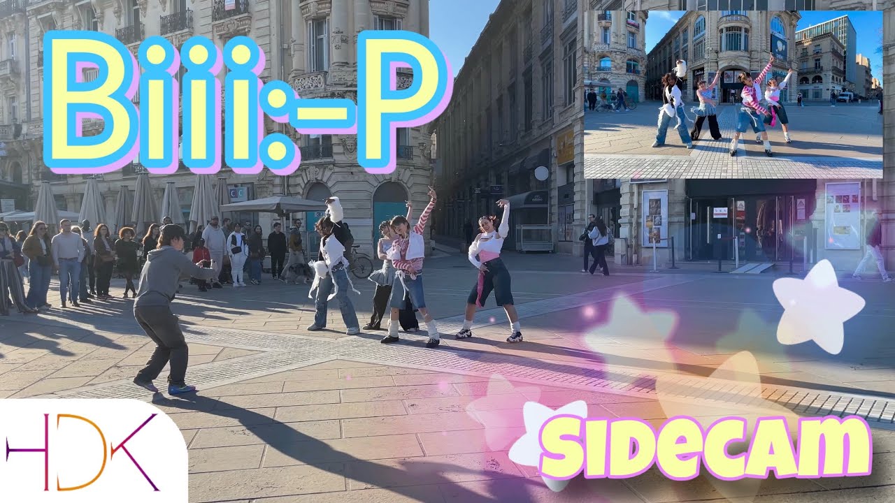 [K-POP IN PUBLIC SIDE CAM] XLOV 'Biii:-P' KPOP Dance cover by HDK from France