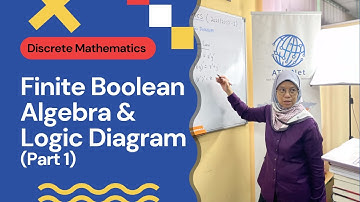 Discrete Mathematics - Finite Boolean Algebra & Logic Diagram Part 1