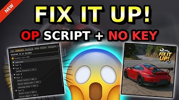 *NEW* Fix It Up! OP Script ( AUTO FARM, CARS ESP, WALKSPEED & MORE ) PASTEBIN