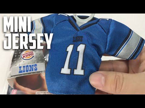 Detroit Lions Burger King NFL Mini 