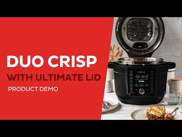 2021 INSTANT POT DUO CRISP + AIR FRYER 11-in-1 UNBOXING, WATER TEST DEMO