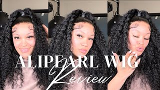 13x4 Deep Wave Wig Tutorial | ft. Alipearl Hair